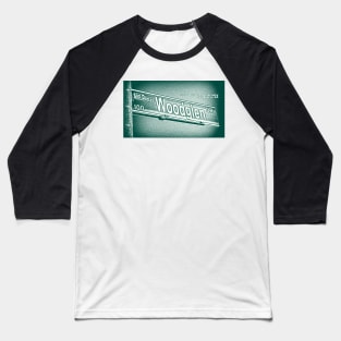 Woodglen Drive, San Dimas, California by Mistah Wilson Baseball T-Shirt